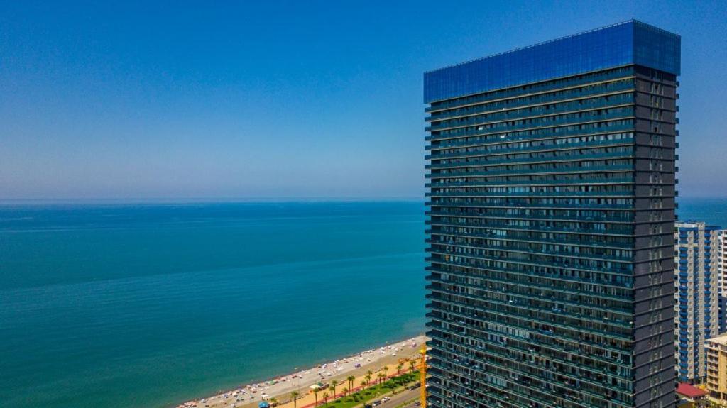 Студия С Потрясающим Видом На Море В Orbi Beach Tower Батуми Экстерьер фото