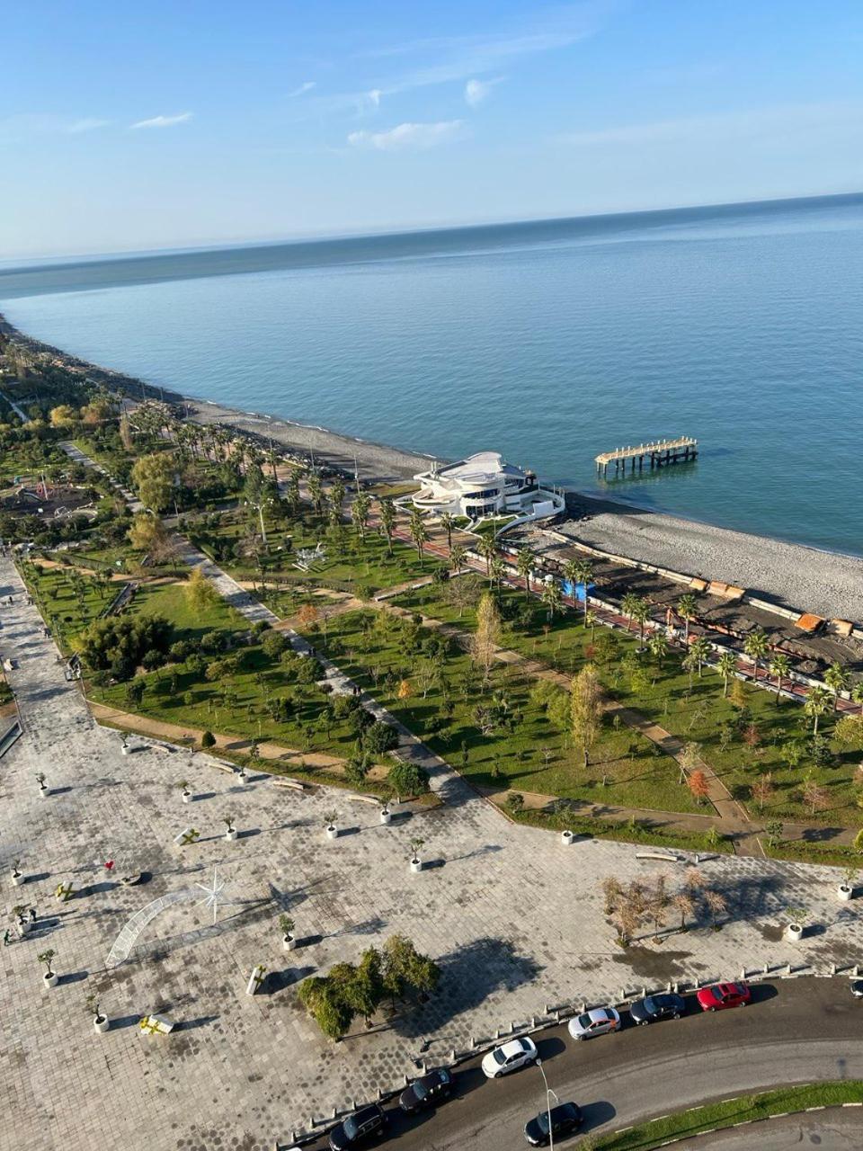 Студия С Потрясающим Видом На Море В Orbi Beach Tower Батуми Экстерьер фото
