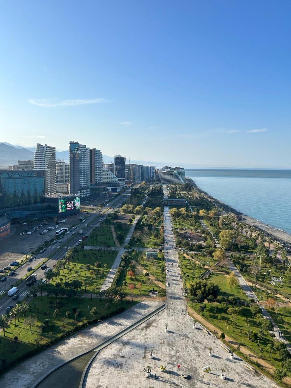 Студия С Потрясающим Видом На Море В Orbi Beach Tower Батуми Экстерьер фото